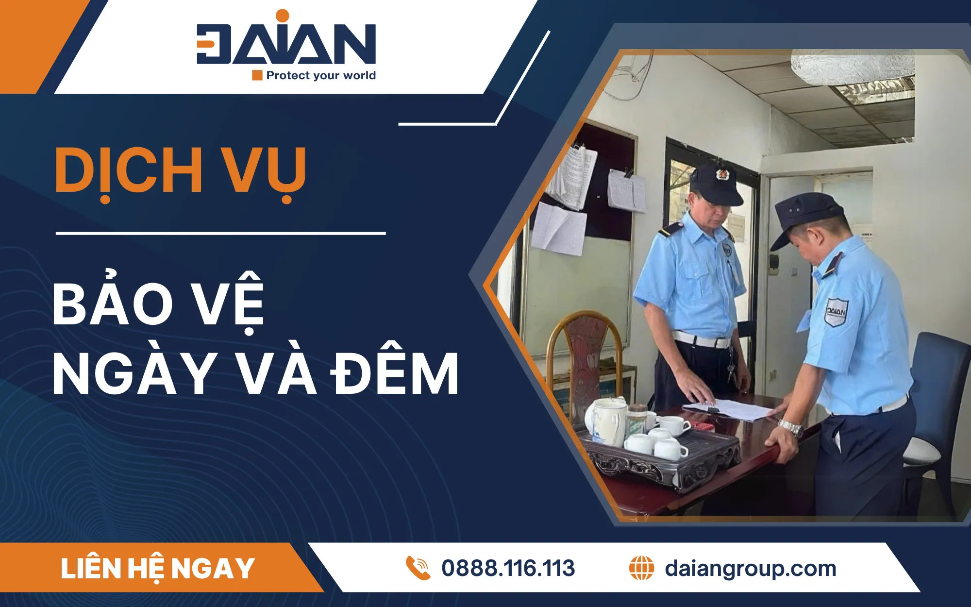 Dịch vụ bảo vệ ngày và đêm: Đảm bảo an ninh mọi lúc, mọi nơi