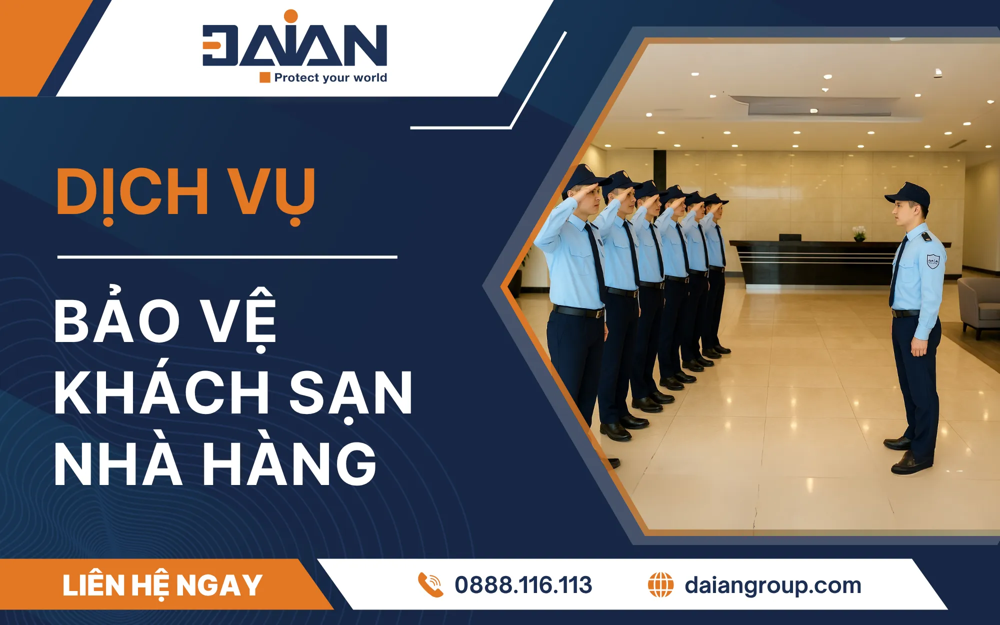 Dịch vụ bảo vệ khách sạn, nhà hàng uy tín