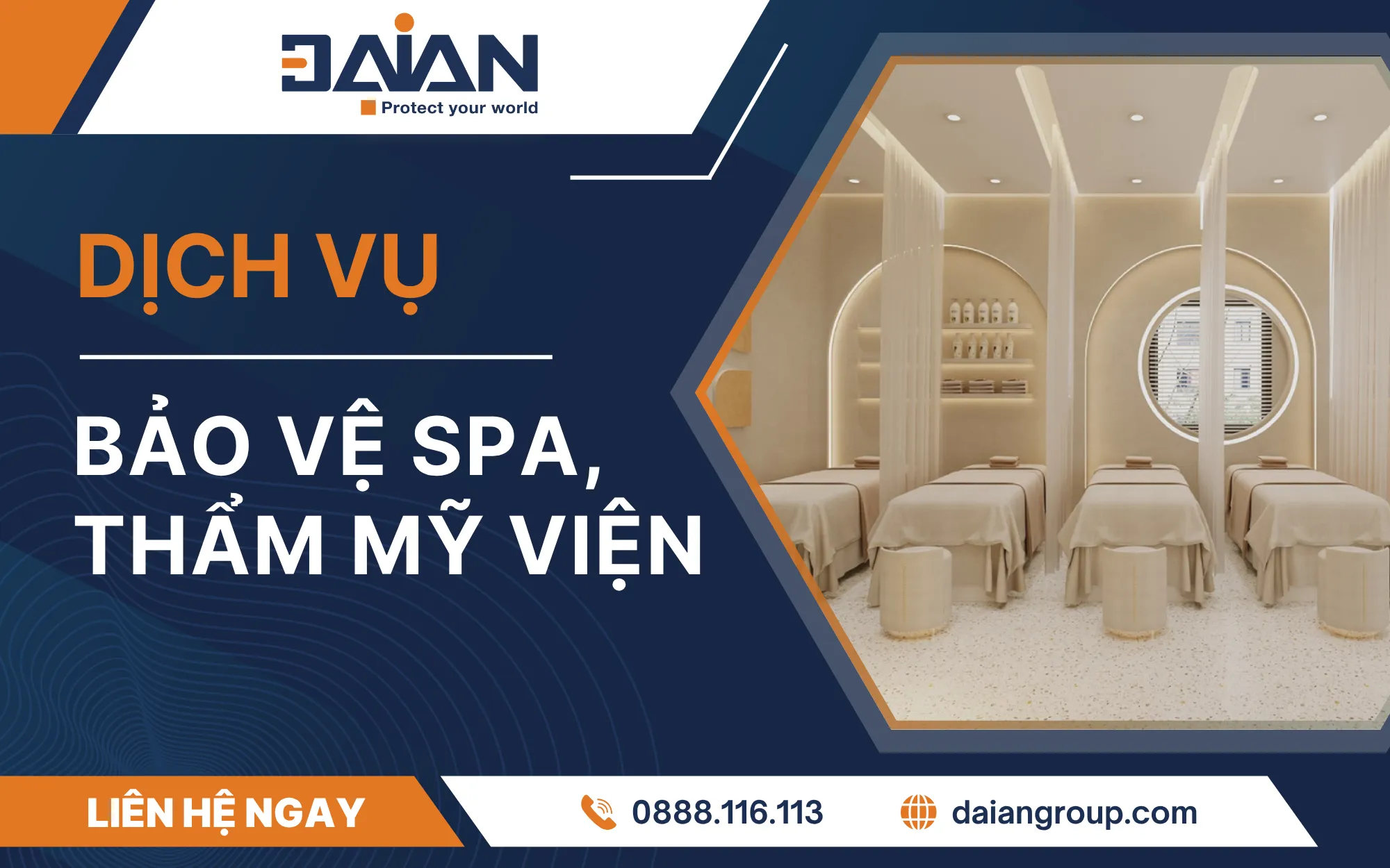 Dịch vụ bảo vệ spa, thẩm mỹ viện