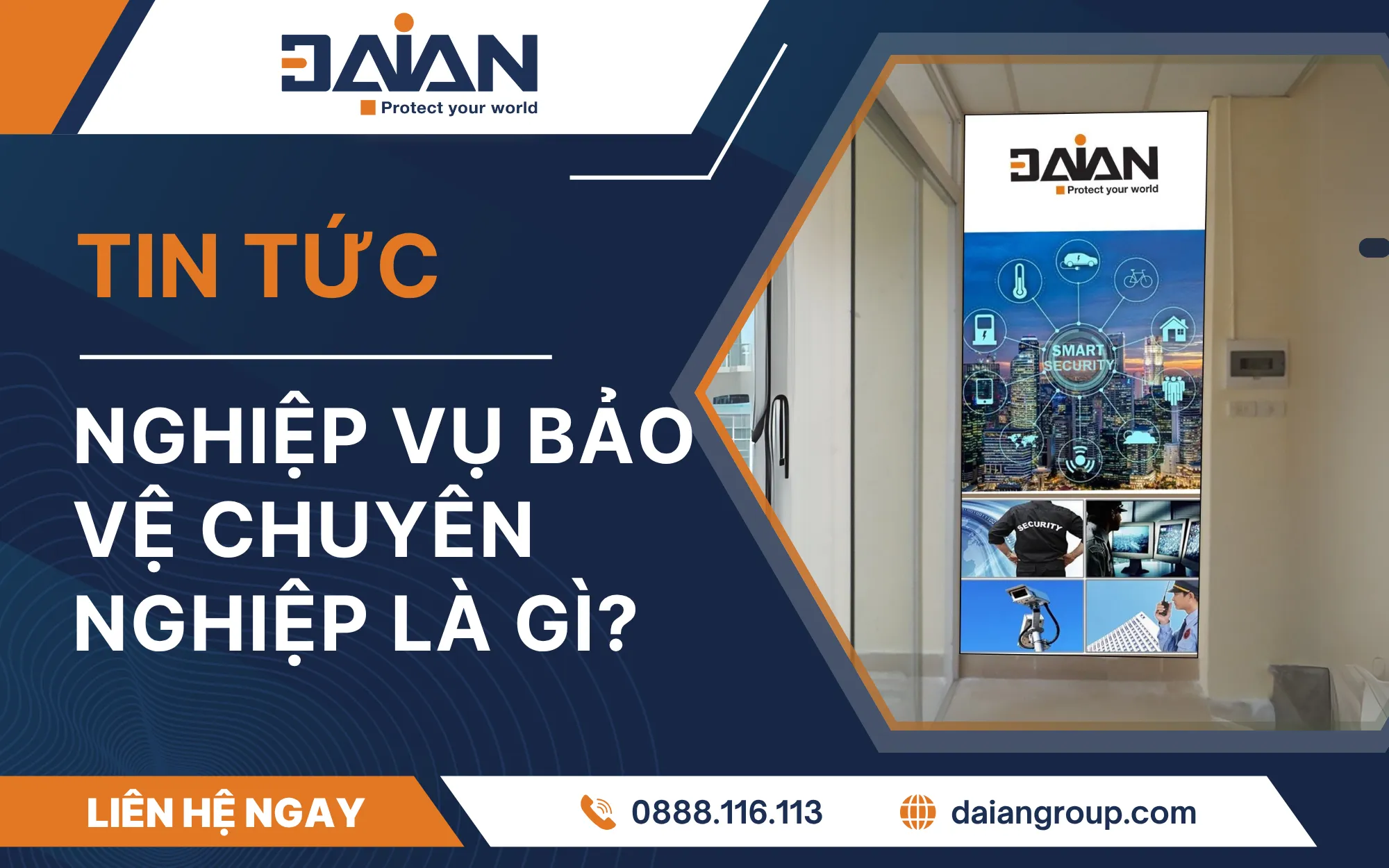 Nghiệp vụ bảo vệ chuyên nghiệp