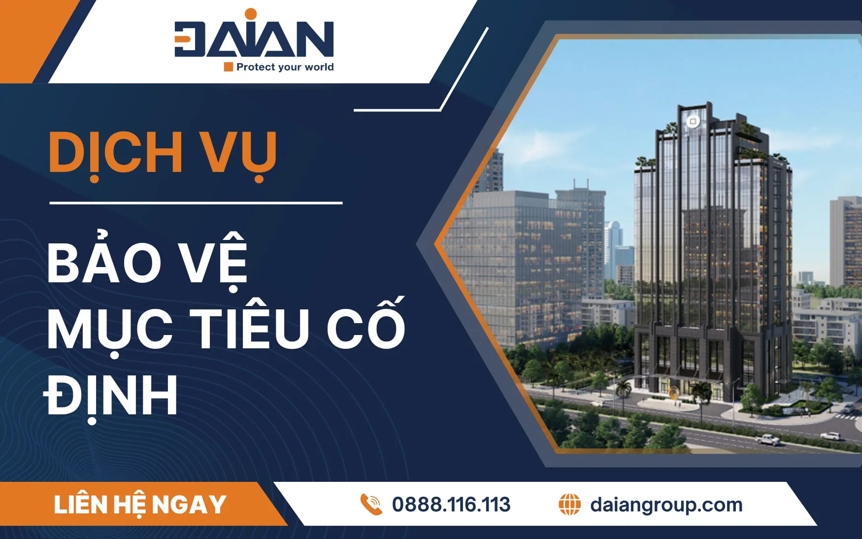 Dịch vụ bảo vệ mục tiêu cố định: An toàn tài sản toàn diện