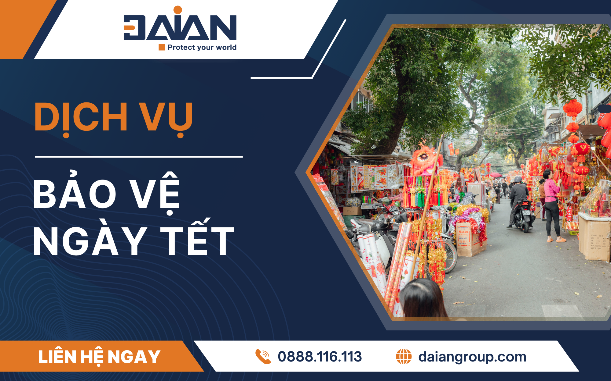 Thuê dịch vụ bảo vệ ngày Tết nhanh chóng, giá rẻ 24/7