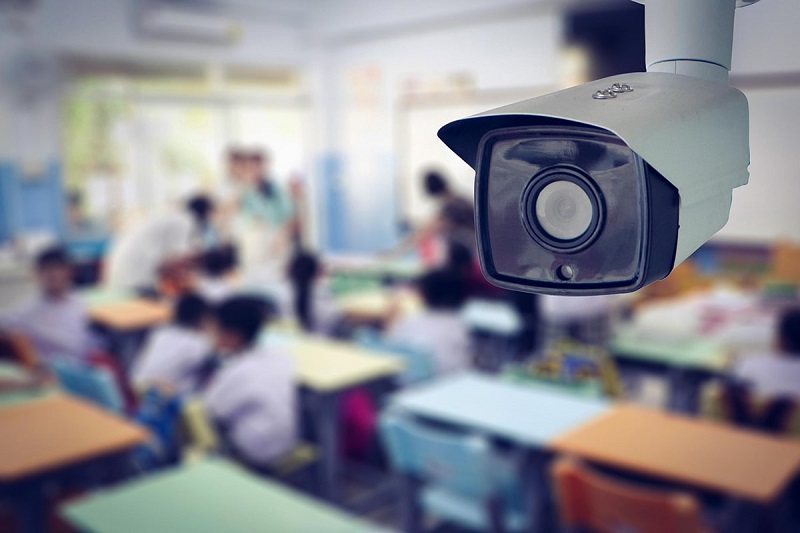 lắp camera trường học