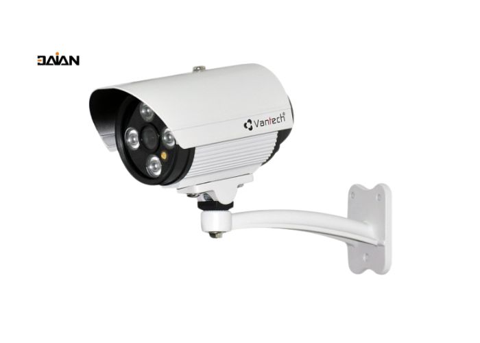 Camera Vantech VP-153C lắp đặt camera cho khách sạn là lựa chọn phù hợp để lắp đặt ở sảnh lễ tân, khu vực giữ xe hoặc không gian ngoài trời của khách sạn, đảm bảo an ninh 24/7.