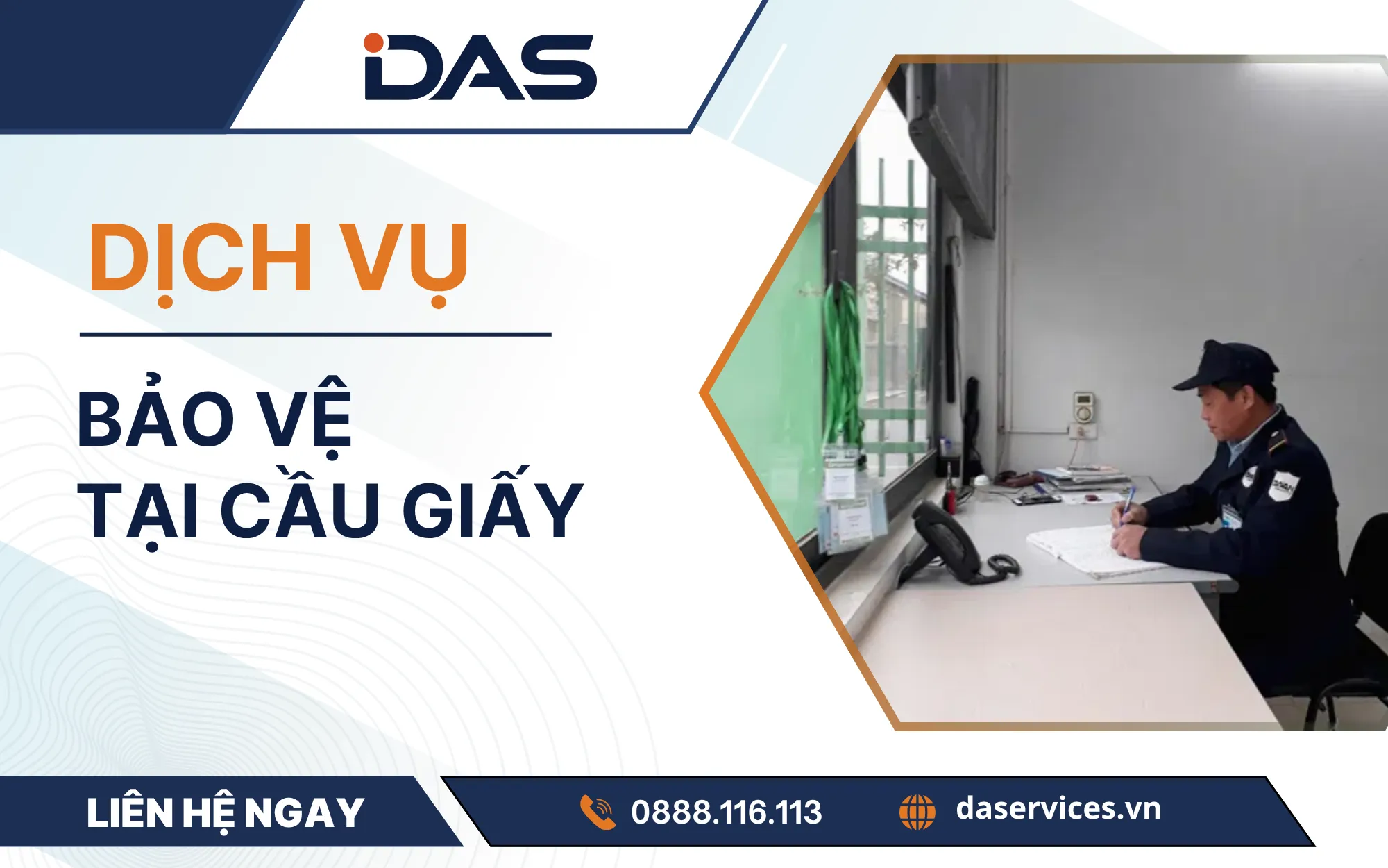 Dịch vụ bảo vệ tại Cầu Giấy – Uy tín nhất khu vực_DAS