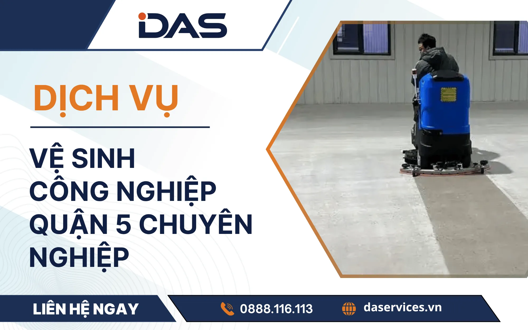 Dịch vụ vệ sinh công nghiệp quận 5