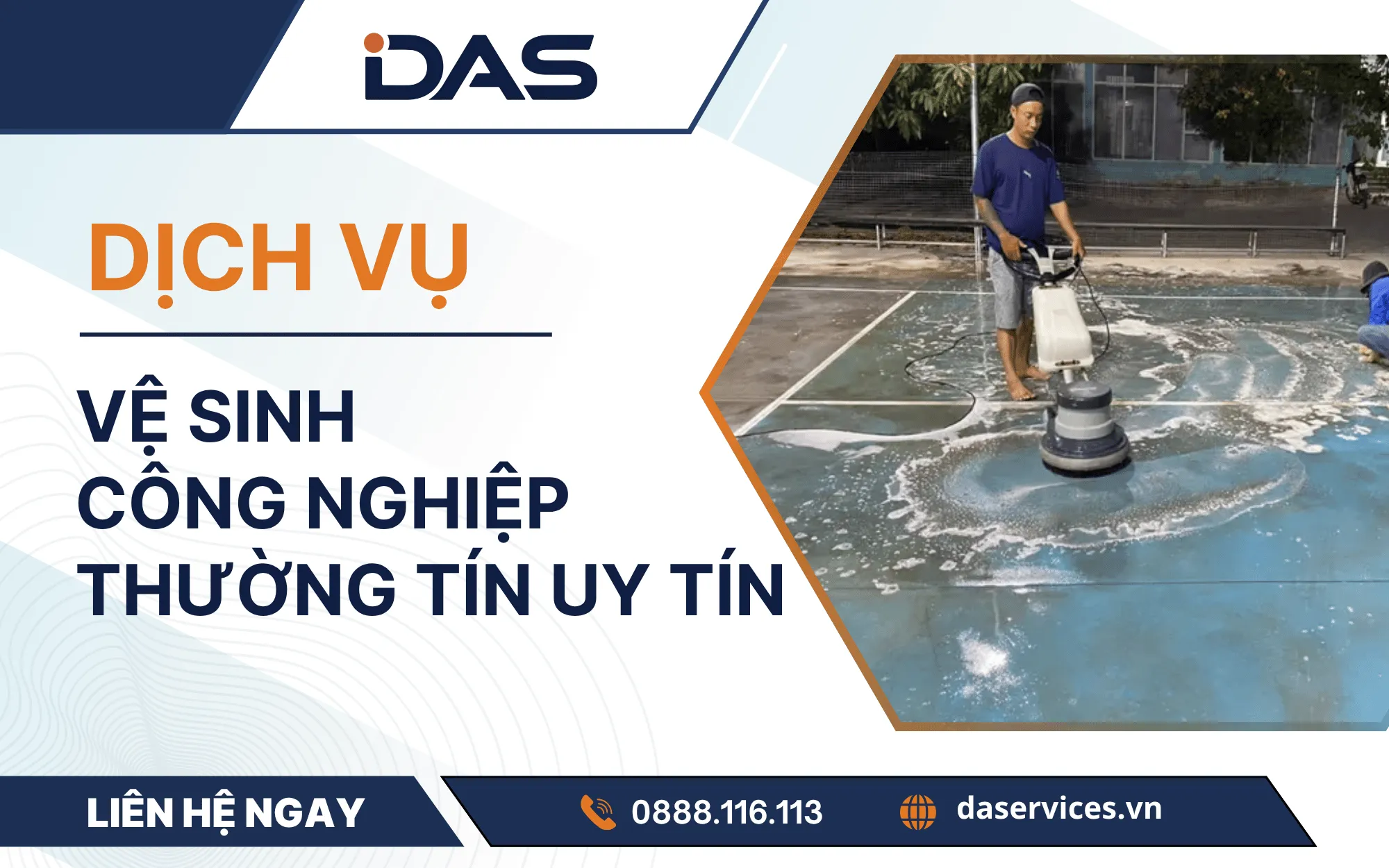 Dịch vụ vệ sinh công nghiệp tại Thường Tín uy tín sạch 100%