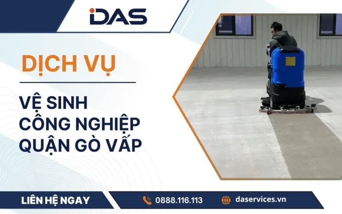 Vệ sinh công nghiệp Quận Gò Vấp uy tín