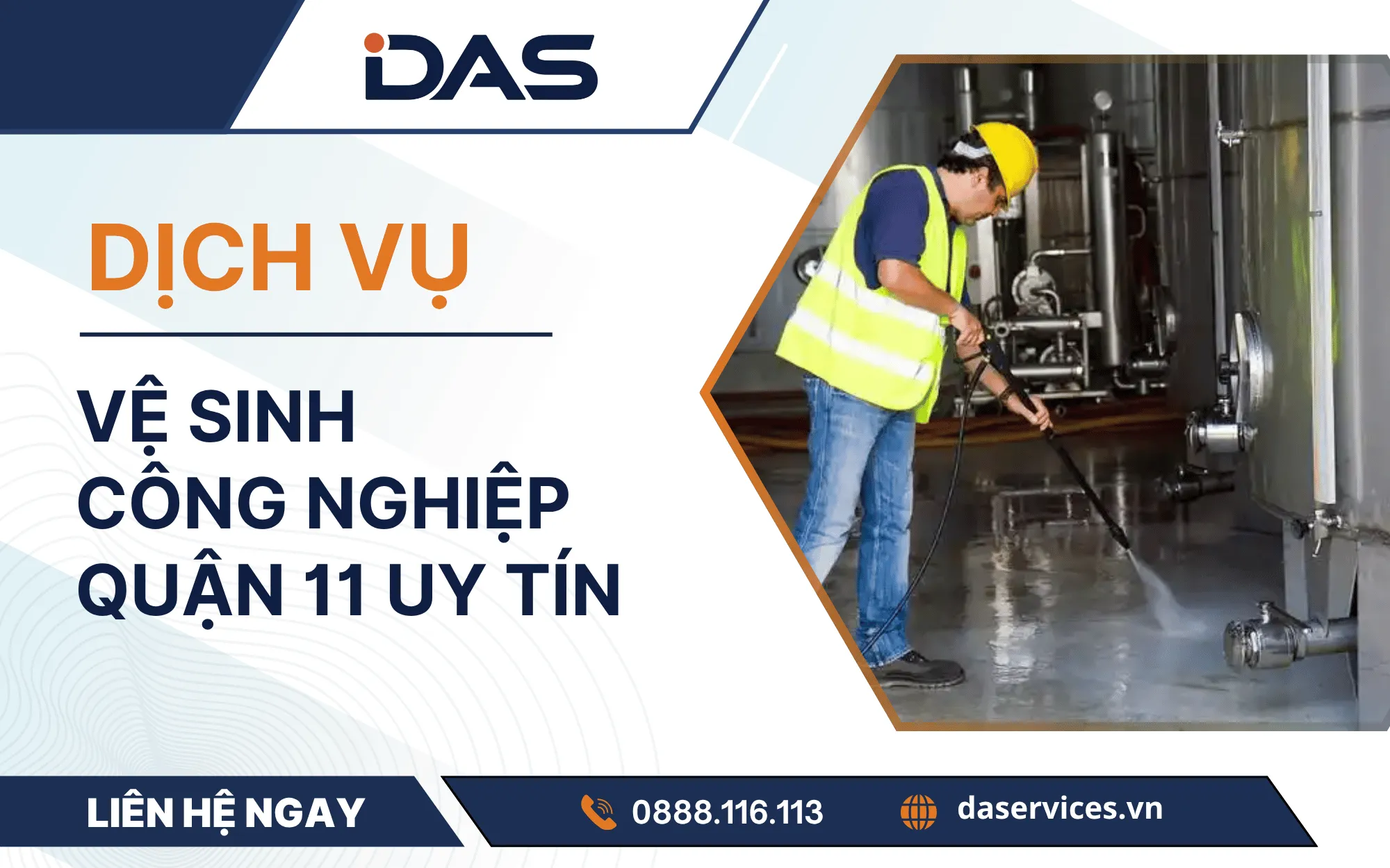 Vệ sinh công nghiệp quận 11 uy tín, chuyên nghiệp