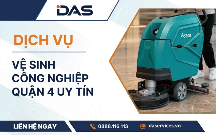 Vệ sinh công nghiệp quận 4