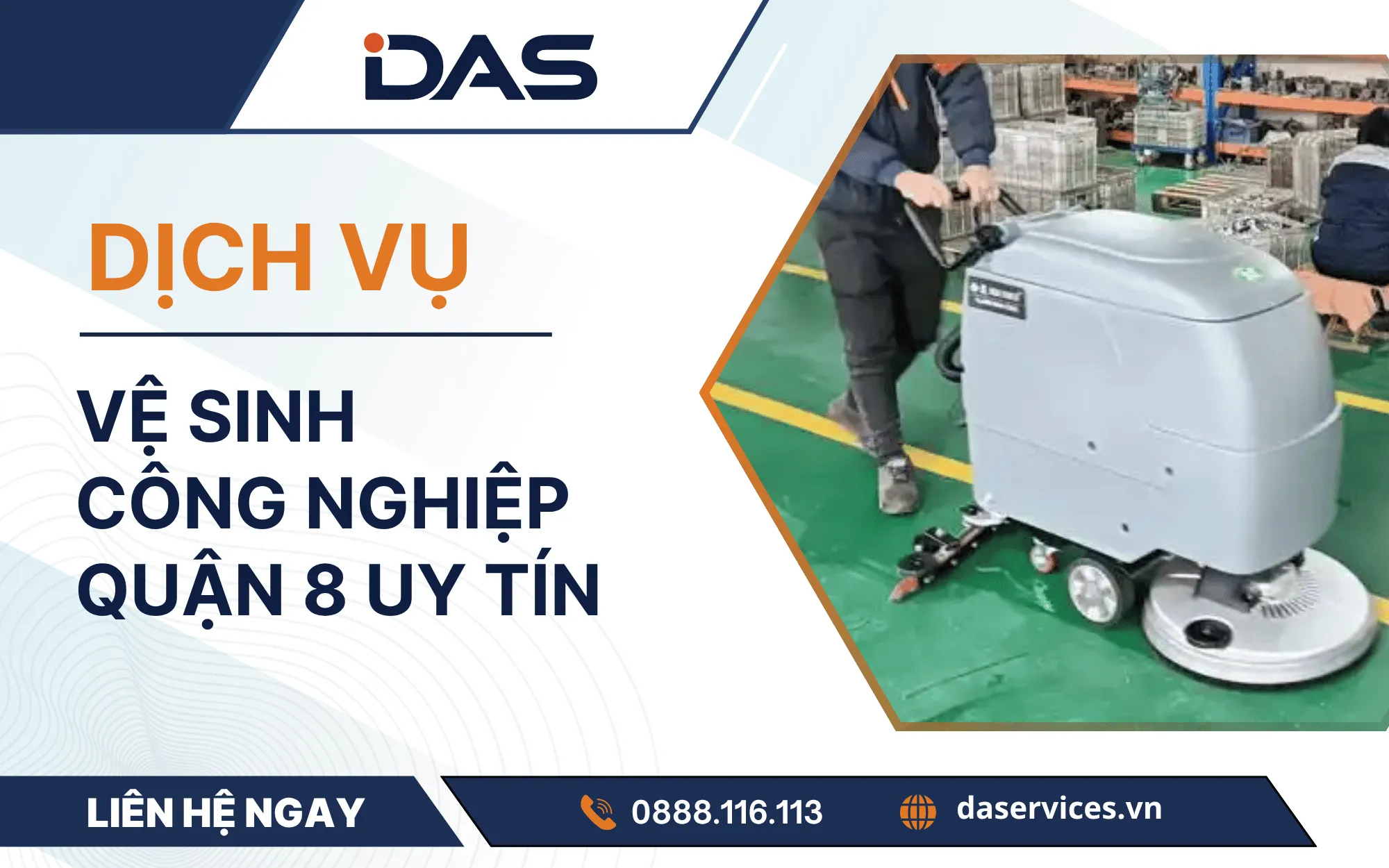 Vệ sinh công nghiệp quận 8 uy tín