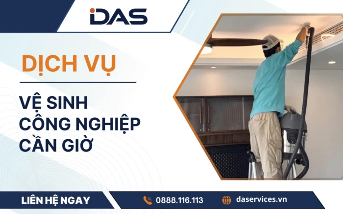 Vệ sinh công nghiệp Cần Giờ