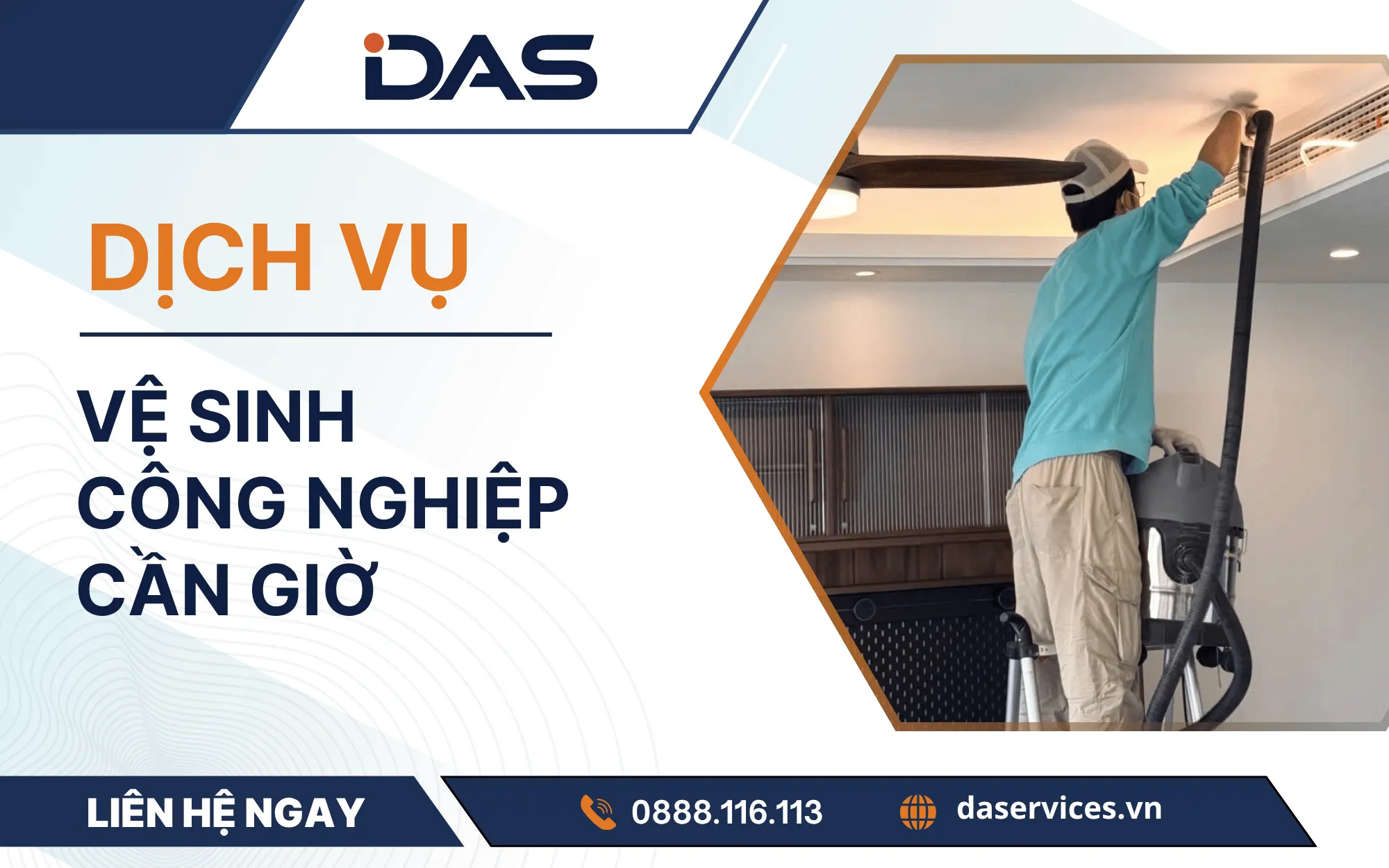 Vệ sinh công nghiệp Cần Giờ