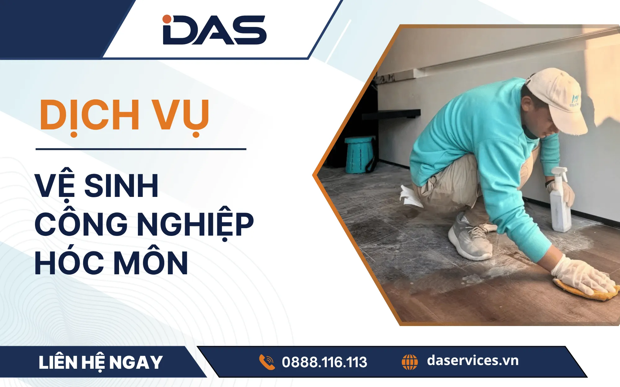 Vệ sinh công nghiệp quận Hóc Môn