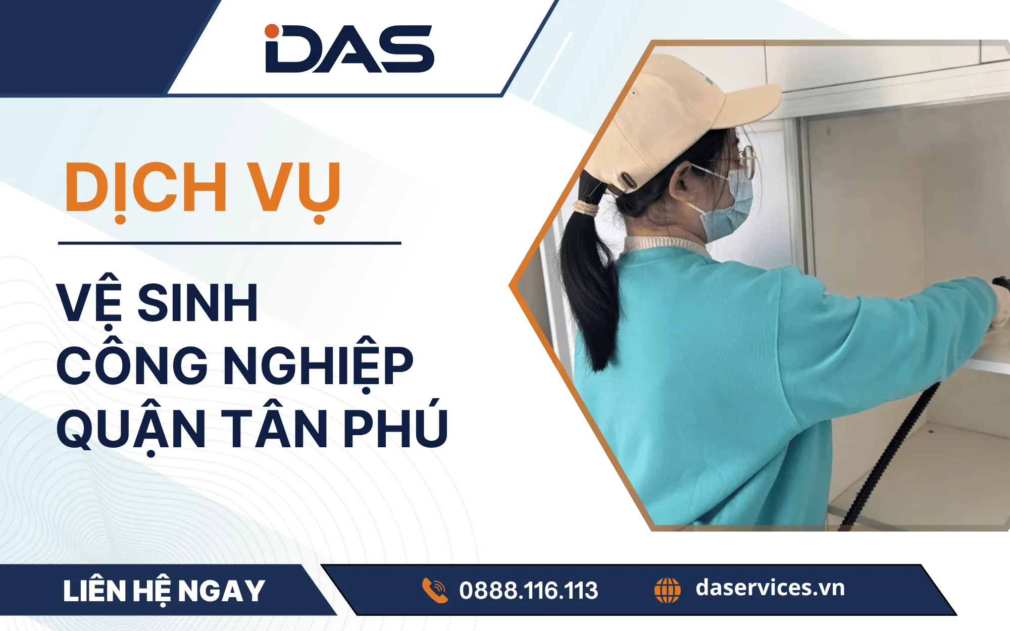 Vệ sinh công nghiệp quận Tân Phú