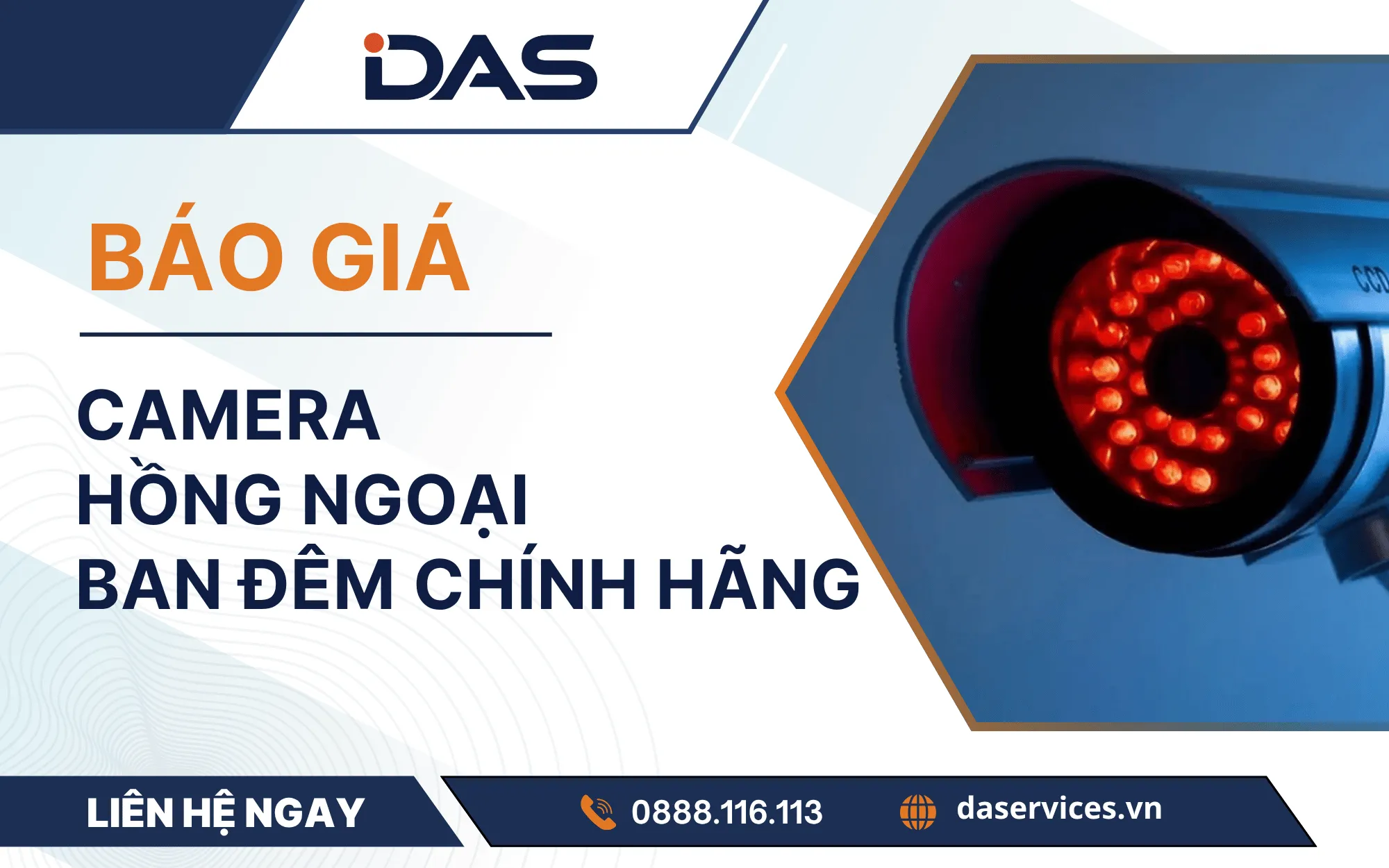 Báo giá camera hồng ngoại ban đêm chính hãng