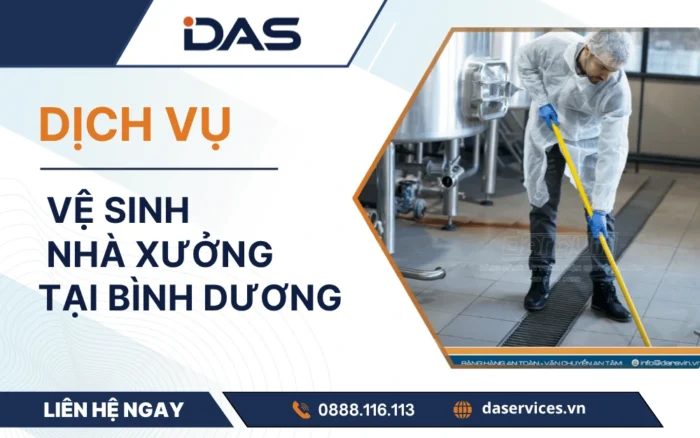 Dịch vụ vệ sinh nhà xưởng Bình Dương