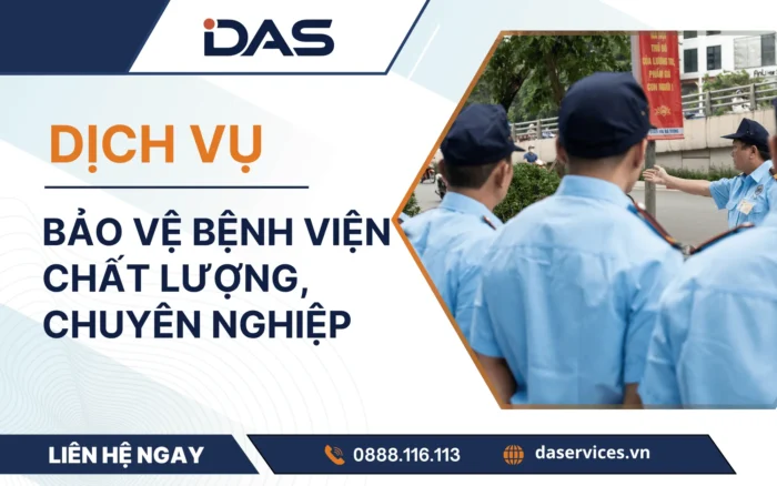 Thuê dịch vụ bảo vệ bệnh viện chất lượng, chuyên nghiệp