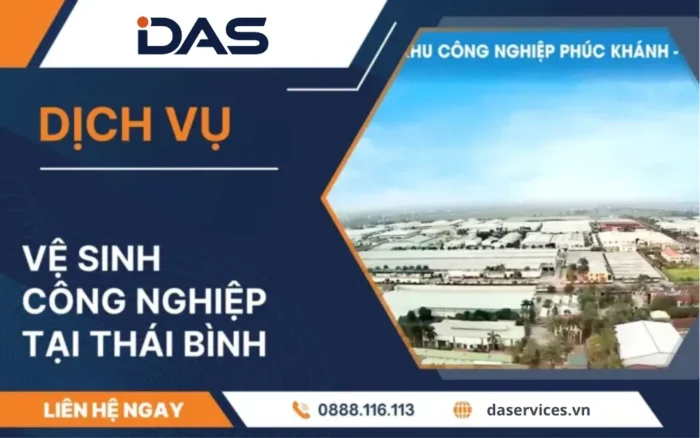 Vệ sinh công nghiệp Thái Bình DAS