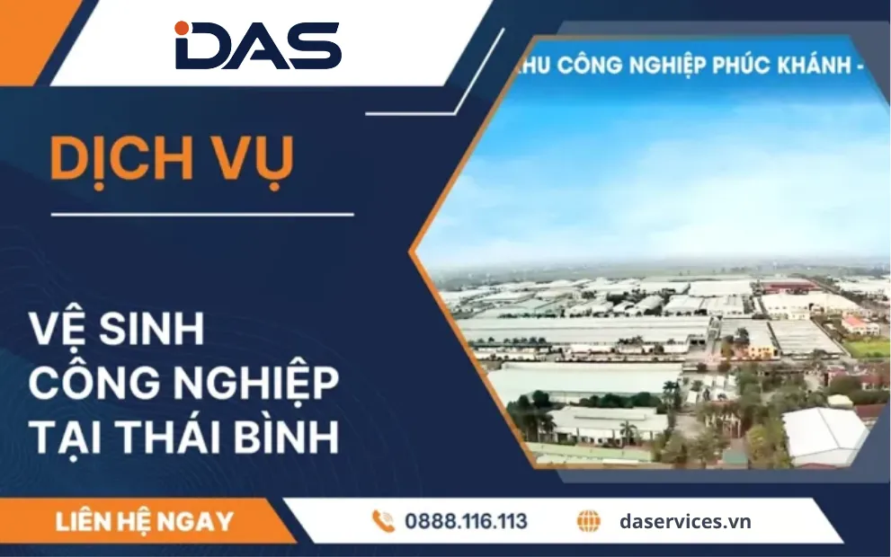 Vệ sinh công nghiệp Thái Bình DAS