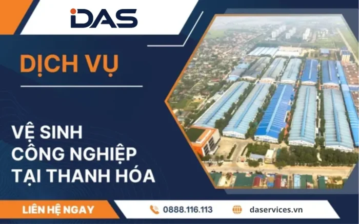 Vệ sinh công nghiệp Thanh Hóa  DAS