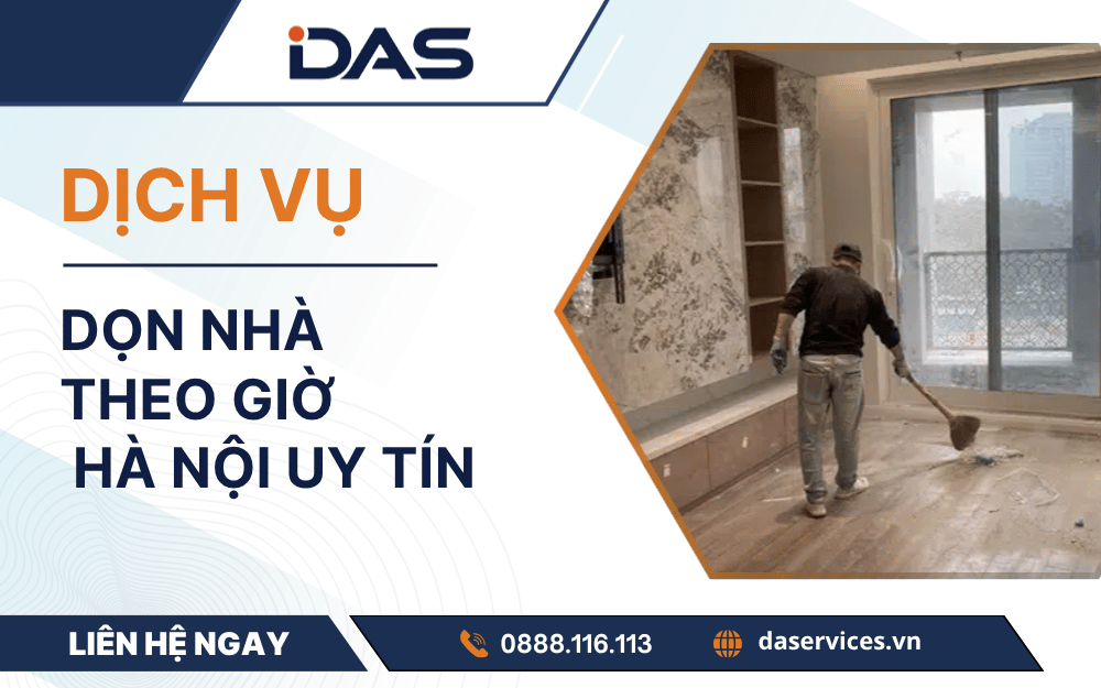 Dịch vụ dọn nhà theo giờ Hà Nội
