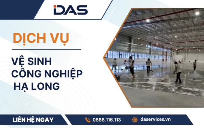 Dịch vụ vệ sinh công nghiệp Hạ Long