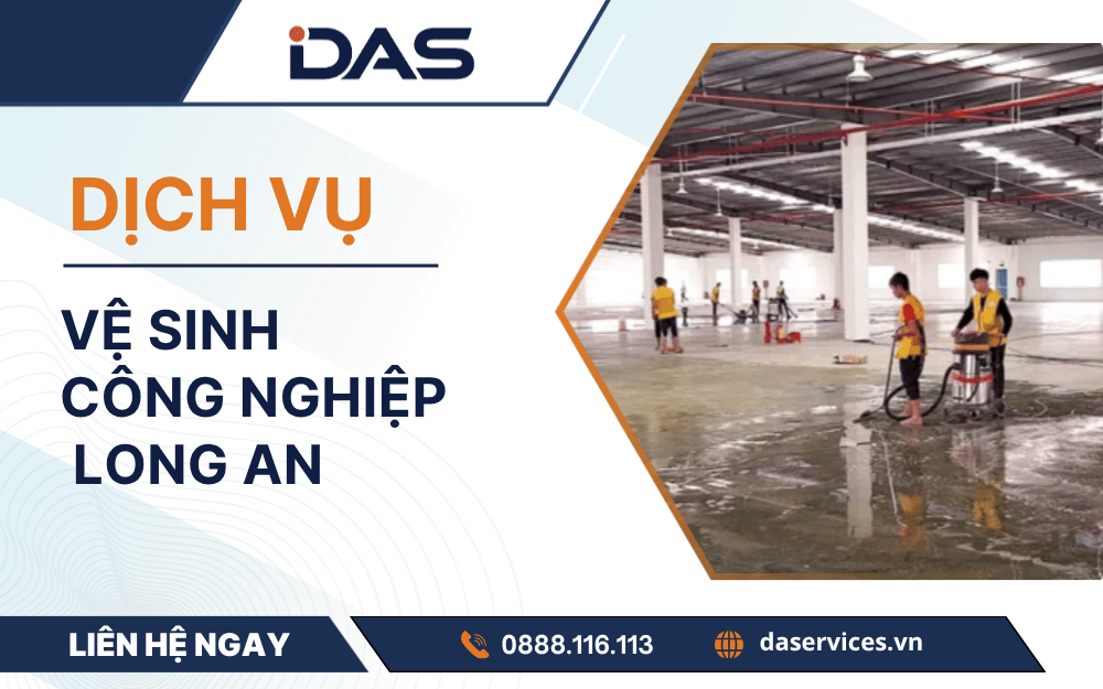 Vệ sinh công nghiệp tại Long An