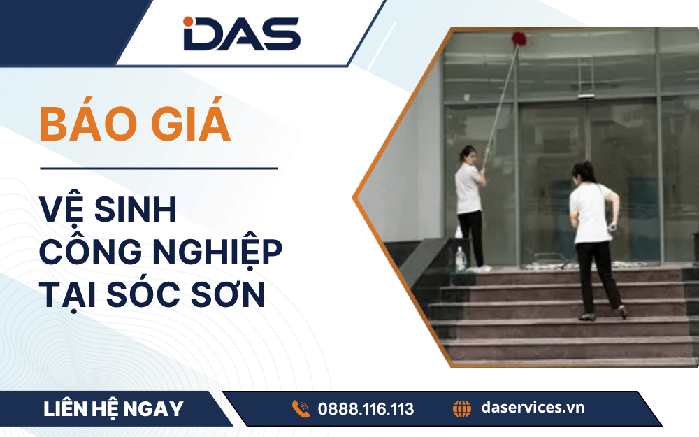 Báo giá vệ sinh công nghiệp tại Sóc Sơn