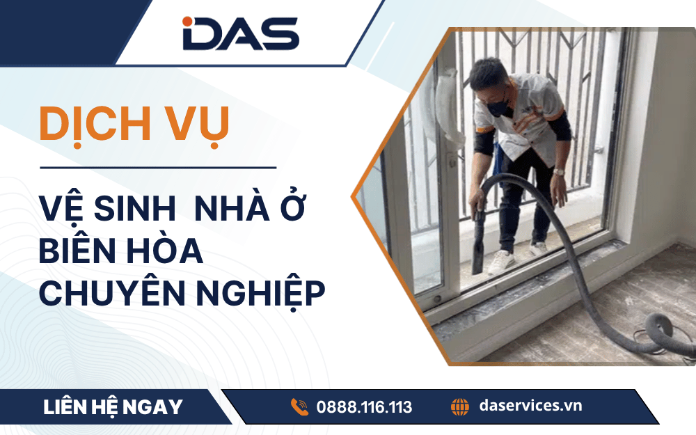 Vệ sinh nhà ở Biên Hòa