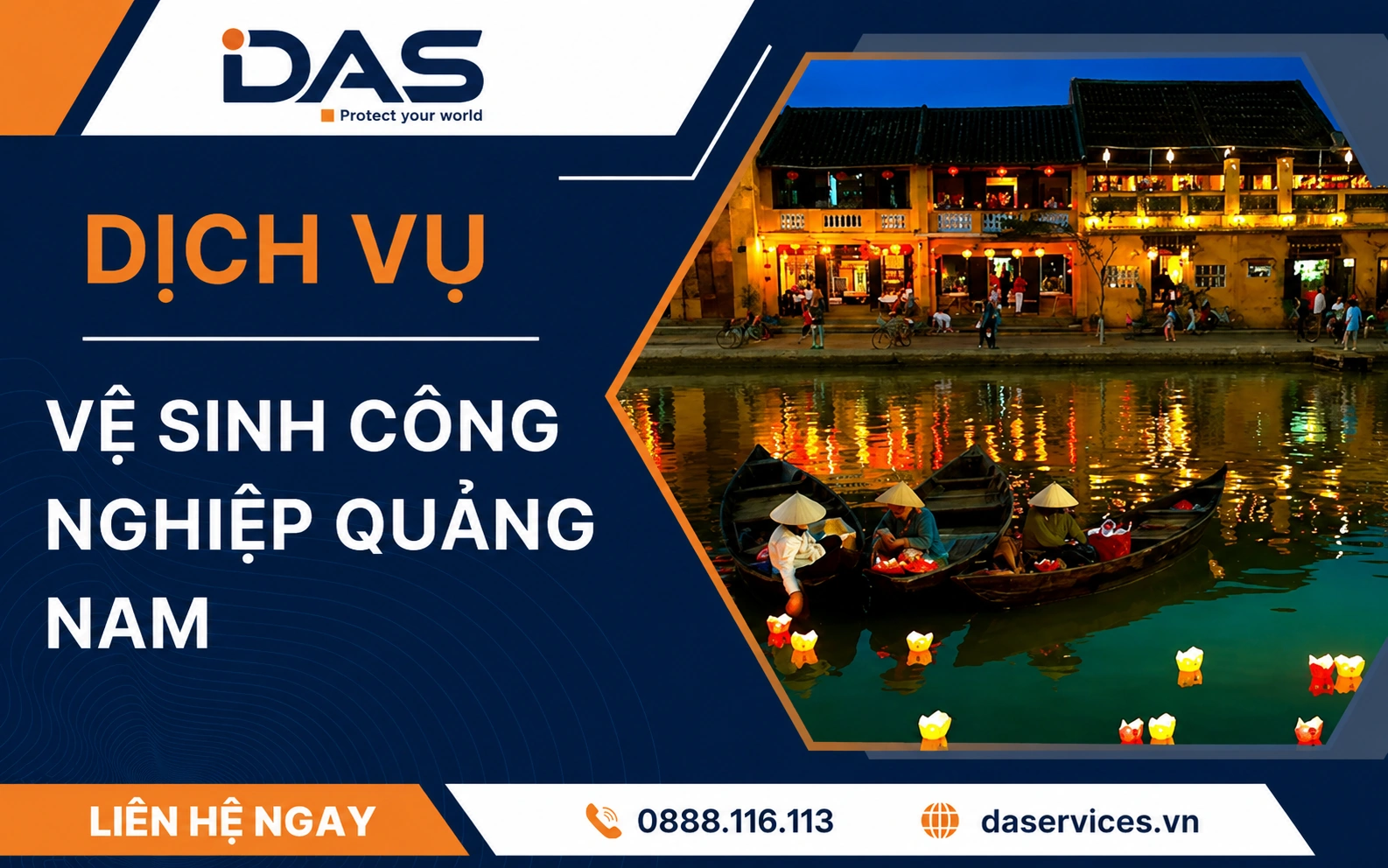 Dịch vụ vệ sinh công nghiệp Quảng Nam DAS